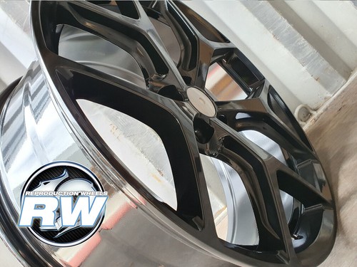 4x GTSR Gloss Black 20inch Staggered Wheel HOLDEN COMMODORE VE VF ZB VXR HSV - Picture 8 of 12