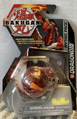 BAKUGAN Mythic Pack DRAGONOID Elemental Rare NEW