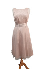 ELIZA J   Uk 10 Tulle & satin dress with diamond Pattern Prom Party Bridesmaid