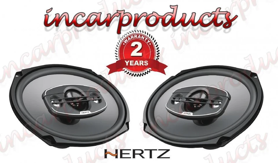 Hertz Uno X690 6X9 6 X 9" Haut-Parleur Coaxial 4 Voies Pour Auto 340W - Photo 1/1