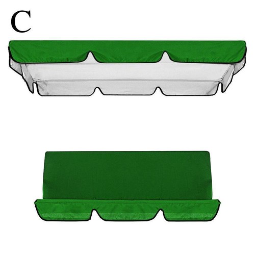 Garden Outdoor 3 Person Porch Swing Chair Bench Canopy Seat Ceiling Cover\ D5R7 - Bild 14 von 18