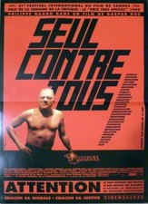 SEUL CONTRE TOUS / I STAND ALONE - GASPARD NOE / BUTCHER - ORIGINAL MOVIE POSTER