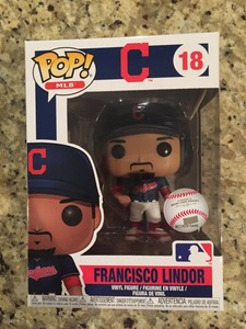 Funko MLB Cleveland Indians SS Francisco Lindor Blue Jersey + POP Protector 889698302364 | eBay