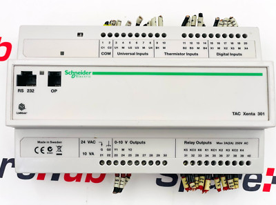 SCHNEIDER ELECTRIC TAC XENTA301 Programable Controller (Used)