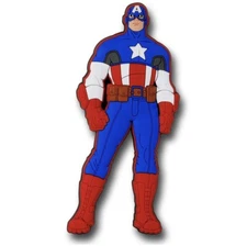 Marvel Captain America Soft Touch Magnet - Avenger Hero - NEW & SHIPS FOR FREE