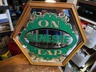 VINTAGE GENESEE CREAM ALE ON TAP BEER MIRROR SIGN ROCHESTER NEW YORK
