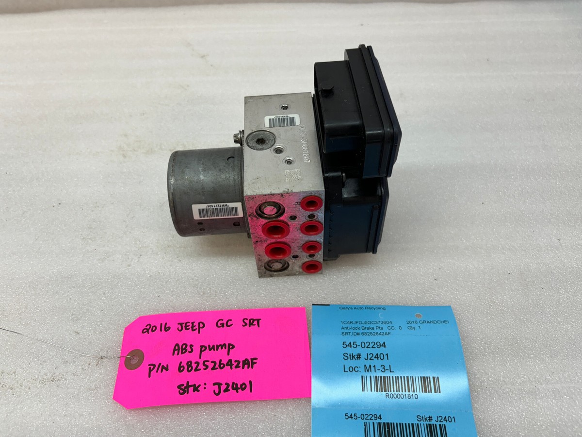 16 JEEP GRAND CHEROKEE SRT OEM ABS ANTI LOCK BRAKE PUMP MODULE