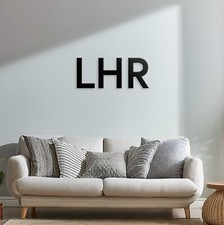 Individuelles Flughafen Code Schild Metall Display Luftfahrt Geschenk - Jeder Flughafen.