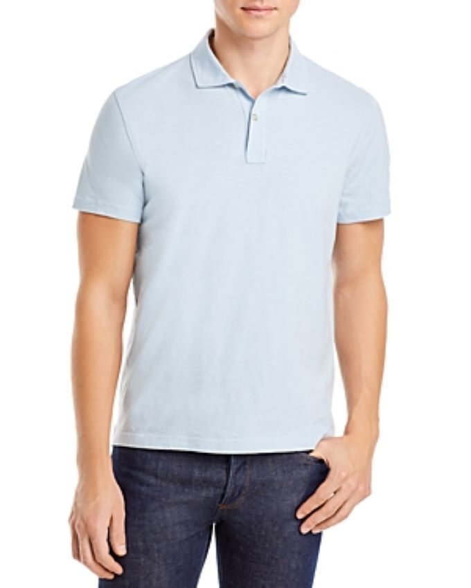 The Mens Store МУЖСКАЯ хлопковая рубашка поло Slub 6D 1959 2190₽