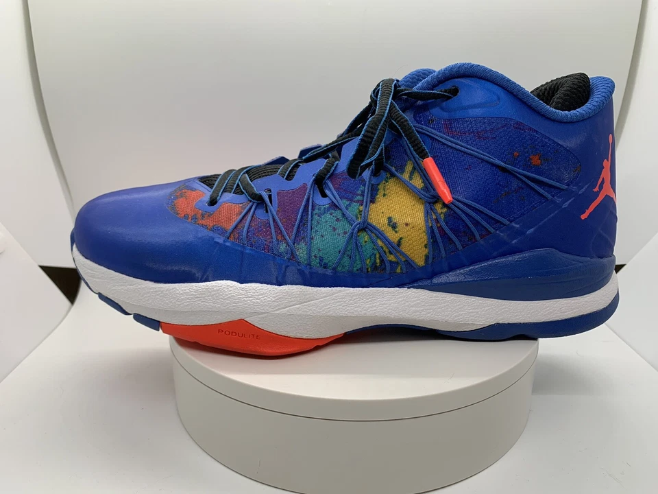 Talla 8 - Jordan CP3.VII AE Azul 2014 Arco Iris Diseño Multicolor Foto 4 de 4