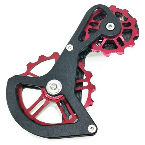 FOURIERS Ceramic Derailleur Carbon Cage For SHIMANO R8000/8050 RD-9100/9150-SS - Picture 4 of 10