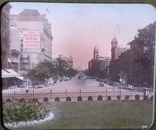 New Occidental Hotel, Washington, D.C., Victor Magic Lantern Glass Slide