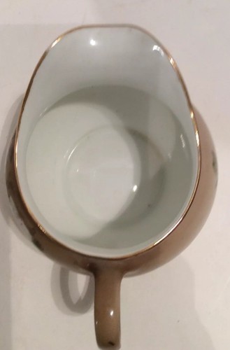 Antique Z. S. & C. Bavaria Hand Painted Roses Creamer Gold Trimmed Creamer - Picture 5 of 12