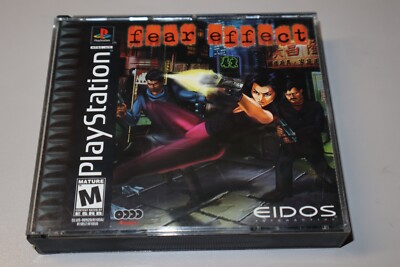 Fear Effect Sur PS1 – Sony PlayStation 1 – Complet PAL – Très Bon état