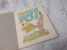 1981 K&uuml;nstler ERICH HELBIG , Burgst&auml;dt SACHSEN - das Jahr als Mappe