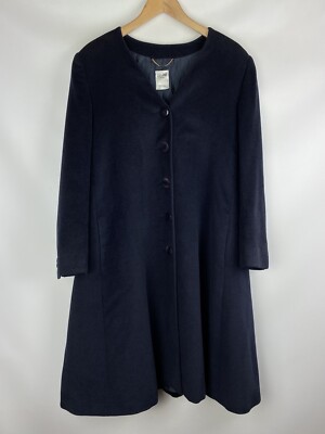Celine Vintage Damen Wollmantel Jacke Gr~44