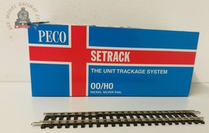 Peco Setrack St 5 Isolating Track With Switch 168 Mm Oo Ho Gauge Railtracks N Gauge
