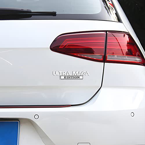 Pvotawp Ultra MAGA Edition Emblems, Cool 3D Metal Trump Sticker...
