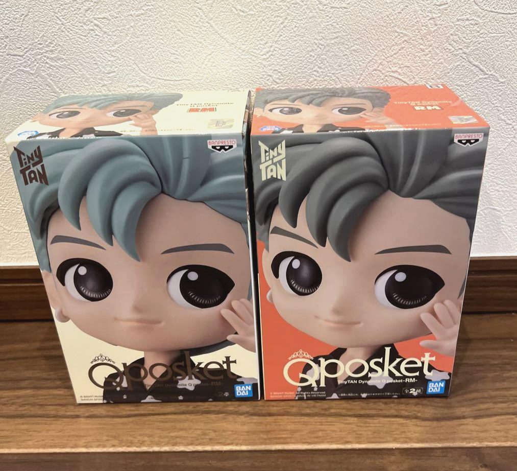 BTS TinyTAN Q Posket Dynamite RM Figure A B Type SET Banpresto New