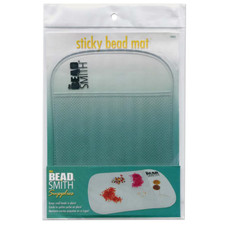 Beading Mat BEADSMITH Sticky Clear 7.5x5.5 inch BMS3 
