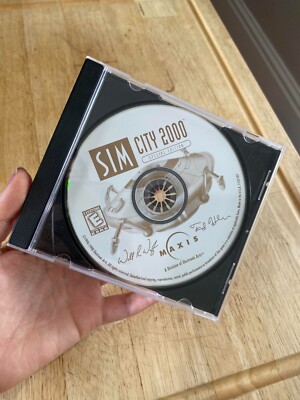 SIM CITY 2000 Special Edition Pc CD-ROM Maxis Simulation Game Disc Only ...