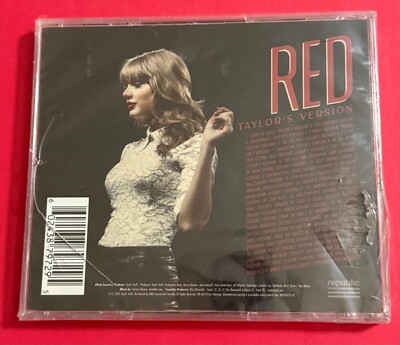 Taylor Swift RED サインCD Taylor Swift Original RED Reprint Signed CD Framed Display