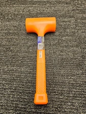 Stark USA 15153: 4-Pounds Dead Blow Hammer with Non-Slip Hammer Orange