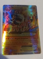 Pokémon Holo Ultra Rare Camerupt Mega XY 198