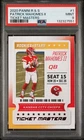 Patrick Mahomes II 2020 Rookies & Stars Ticket Masters #1 PSA 9 Chiefs
