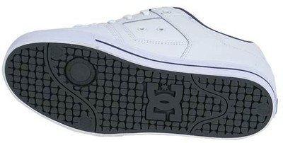 DC Pure Shoe - White / Battleship / White - New | eBay