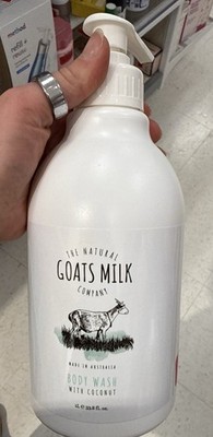 THE NATURAL GOATS MILK CO. Nourishing GOAT MILK + COCONUT BODY WASH 1000ml