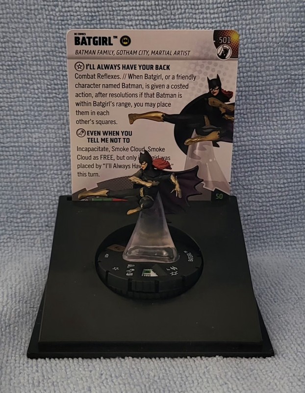 HeroClix Fight For Gotham City Vault Booster Batgirl #501
