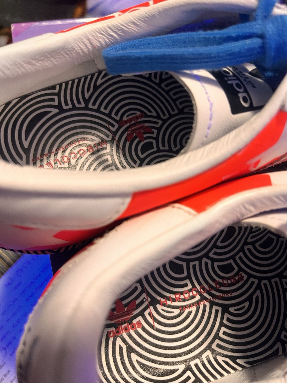 One Of A Kind Hand Painted Custom Adidas Superstar thumbnail 7