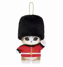 Royal London Guard Mofusand Plush Keychain Key Charm LARGE Holder Soldier Purse