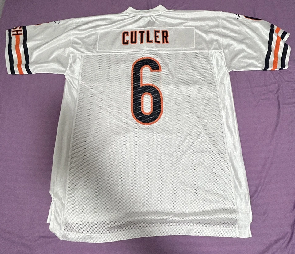 CAMISETA JAY CUTLER #6 CHICAGO BEARS NFL talla XL Rebook on Field Foto 4 de 4