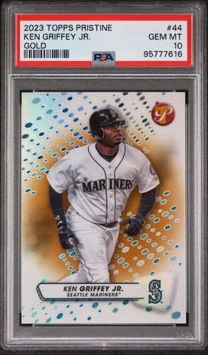 2023 Topps Pristine #44 Ken Griffey Jr. /50 Gold PSA 10 HOF RARE!
