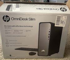 HP OmniDesk Desktop S03-0003W Home Intel Core i3 8GB RAM 512GB SSD