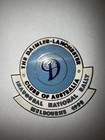 Daimler Lanchester Clubs Australia Inaugural Rally 1990 Mint enamel bumper badge