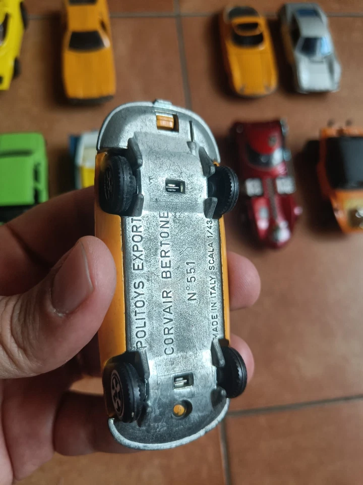 Lotto 10 automodelli Politoys Matchbox Mercury Mebetoys Corgi in scala 1/43 - Immagine 4 di 4