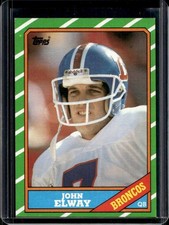 1986 Topps John Elway #112 Broncos