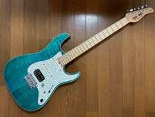 Electric Guitar Dragonfly HI STA CUSTOM Bora Bora Blue Harry's Engineering Japan