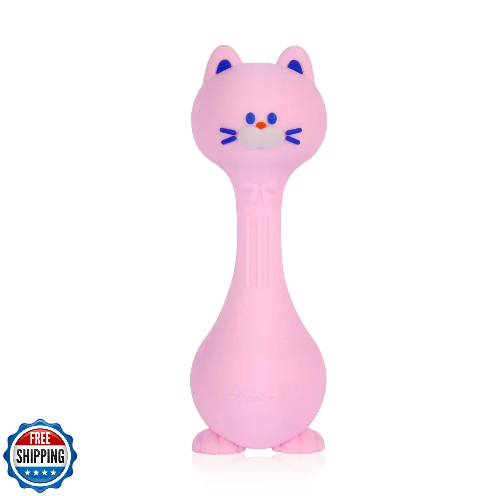 Baby Rattle Teething Toys Cat Silicone Teether Rattles for Baby 0-36 Months F
Opens in a new window