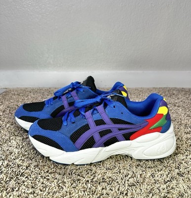 ASICS Gel BND Men s Size 11 Black Gentry Purple Multi Color Shoes Sneakers