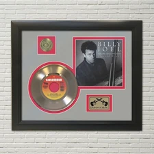 Billy Joel "You're Only Human" Framed 45 Picture Sleeve Record Display. "M4"