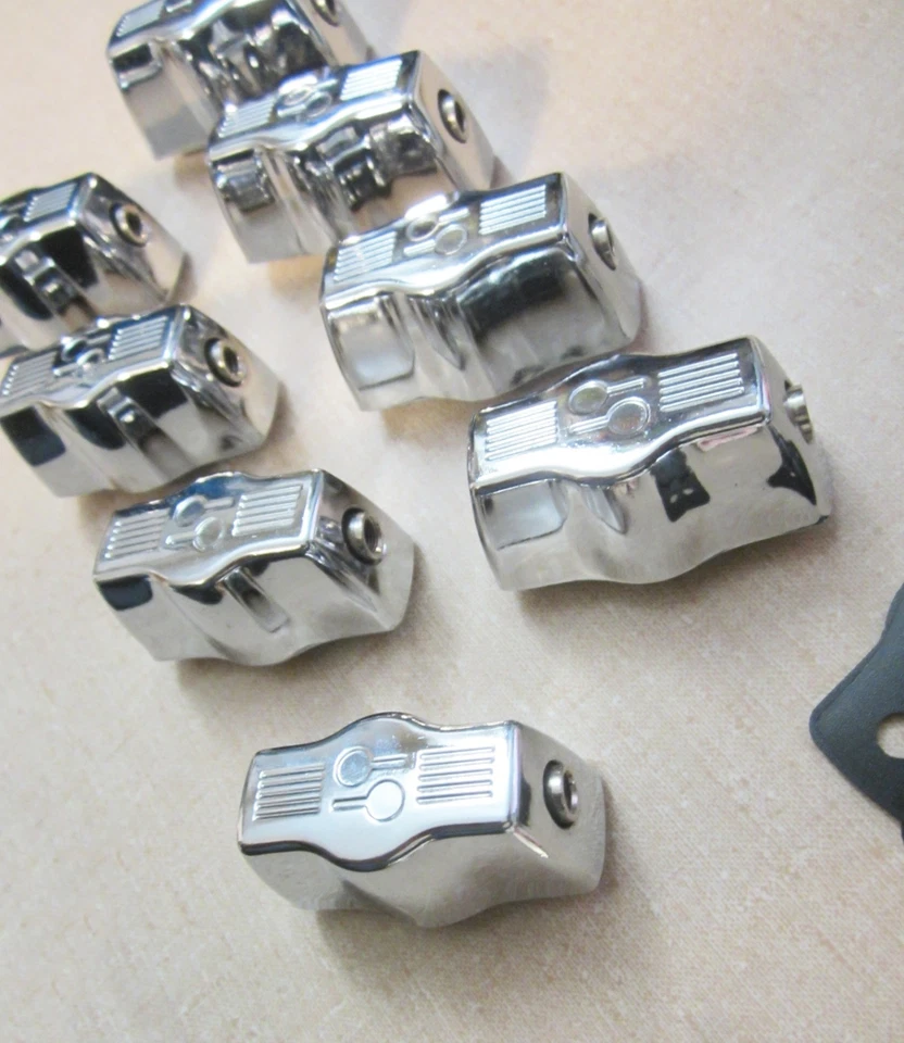 8 SONOR TOM LUGS w/ GASKETS for FORCE 3005, 3003, 3001, 2005, 2003, 2001, 1005 - Image 3 of 4