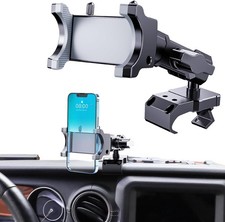 Upgraded Metal Phone Mount for Jeep Wrangler JL JLU 2018-2023 and Gladiator JT 2