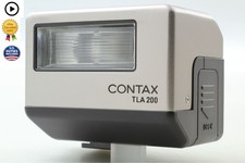Top MINT Contax TLA200 Silver Shoe Mount Flash TTL For G1 G2 Camera From JAPAN