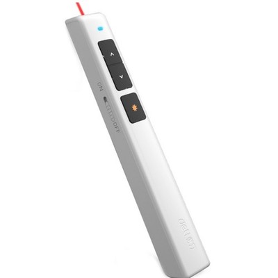 2,4 GHz Wireless USB PPT Clicker mit rotem Laserpointer, 50 m Reichweite, Ruhemodus