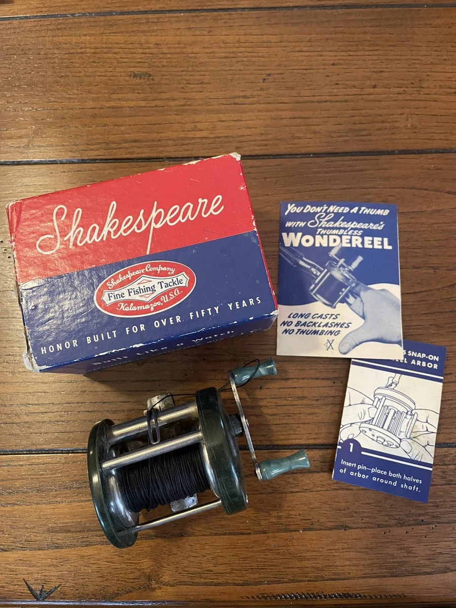 Shakespeare Wondereel In Vintage Casting Fishing Reels for sale - eBay
