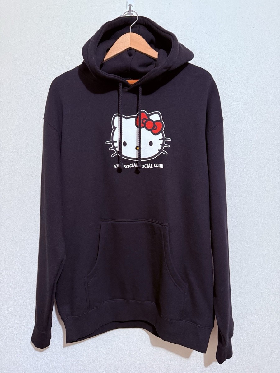 Anti Social Social Club x Hello Kitty 10 Weird Years Hoodie ASSC